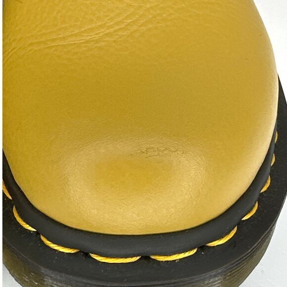 NIB Women's Dr. Martens Women's Pascal 1460 Mustard Combat Boot W8 - Picture 10 of 10